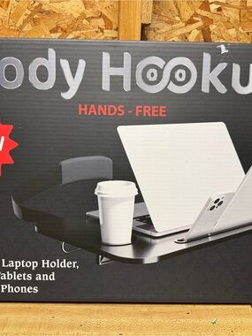 Hands-Free Tablet & Laptop Stand - Black
